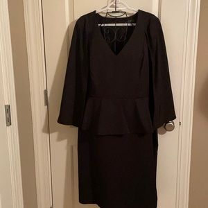 Eloquii Faux Cape Dress